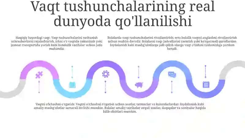 Bolalarda Vaqt Tasavvurlarini Shakllantirish.Bolalarni Vaqtni Chamalashga O'Rgatish Tursunova Oynoza 4