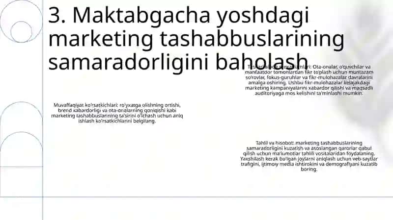 Maktabgacha Talim Tashkilotlarida Marketing Xizmati Faoliyatini Tashkil Etish 4