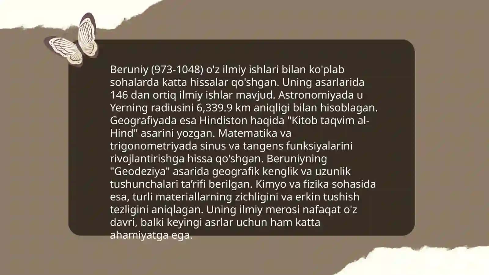 Abu Rayhon Beruniyning ta'lim-tarbiyaviy qarashlari 4