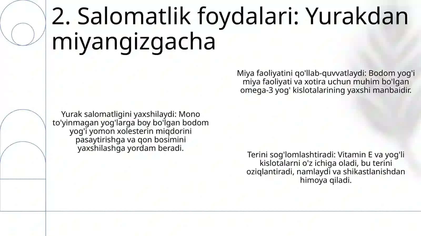 Almon usuli 4