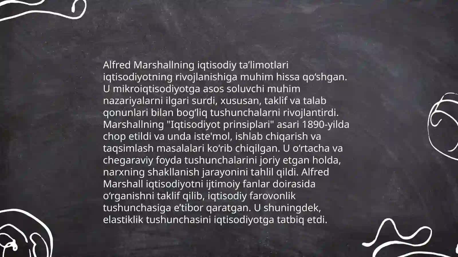 Marjonalizim taʼlimotining A Marshall va Leon Valresning iqtisodiy taʼlimotining xususiyatlari 4