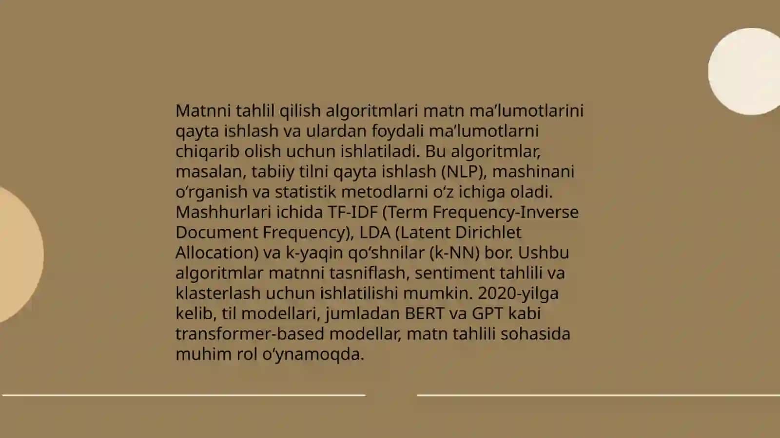 Tabiiy til interfeysi va generatsiyasi 4