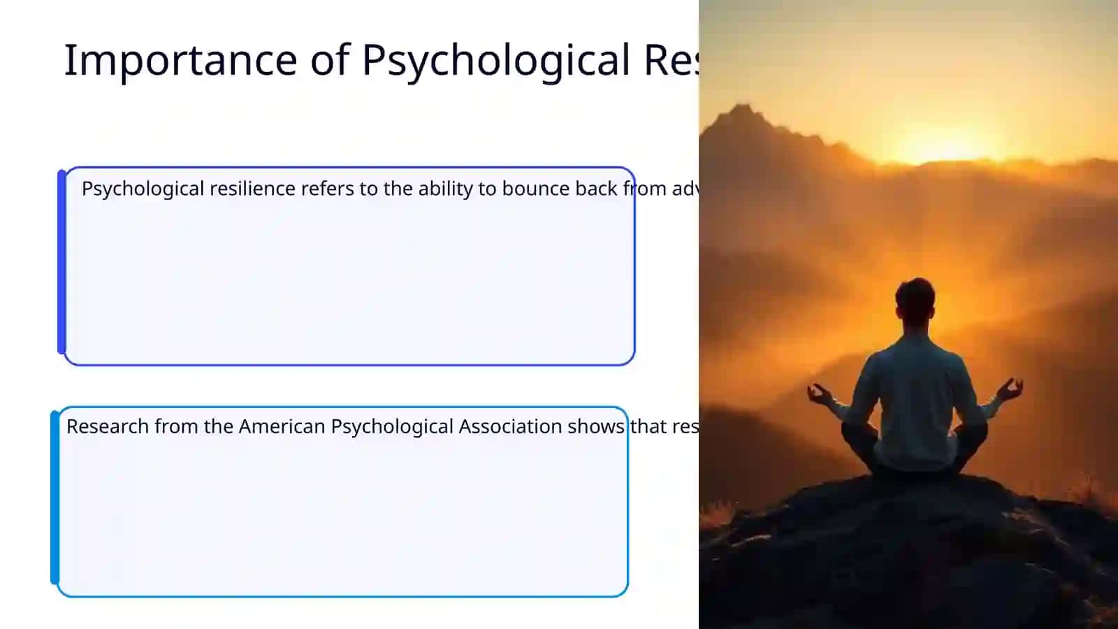 Psychological Preparation and Improvement 4