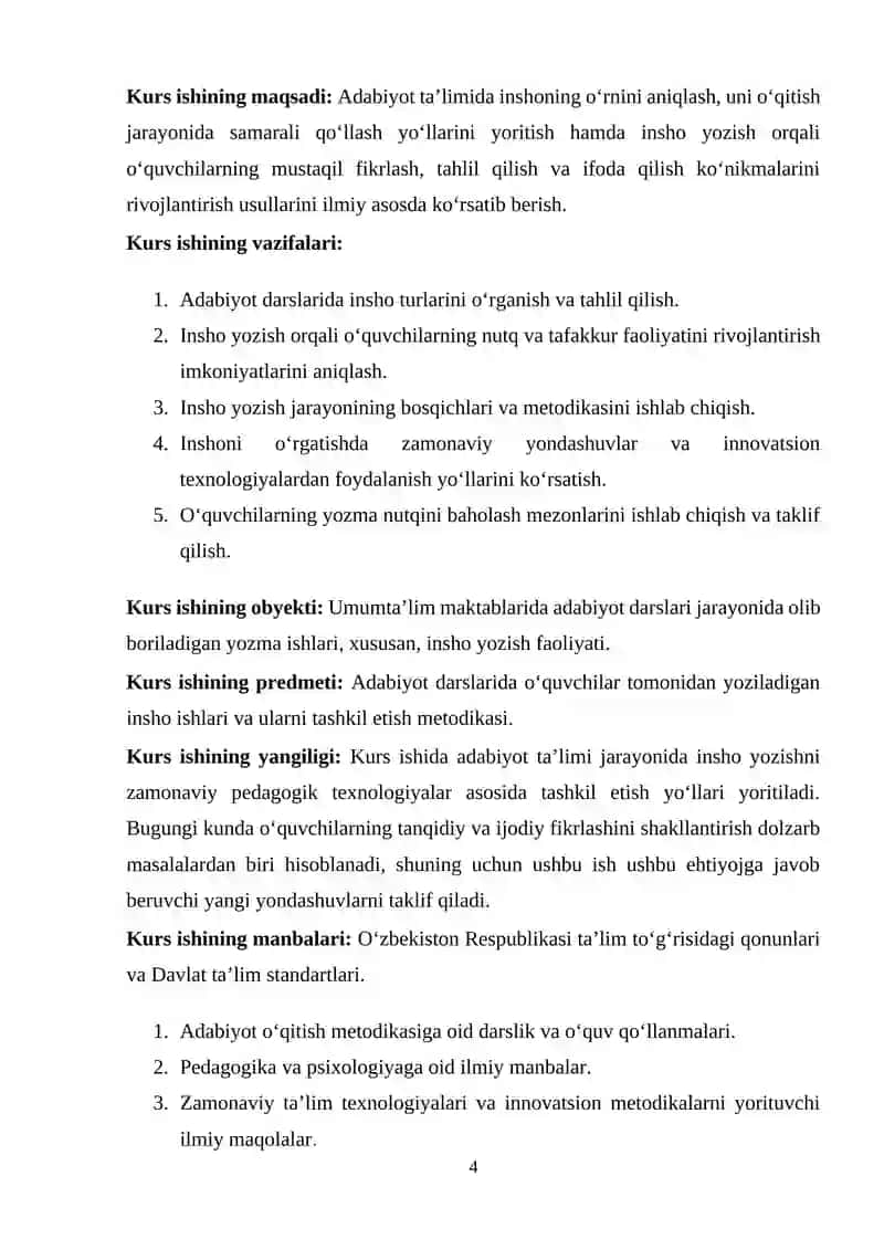Adabiyot o‘qitish metodikasi 4
