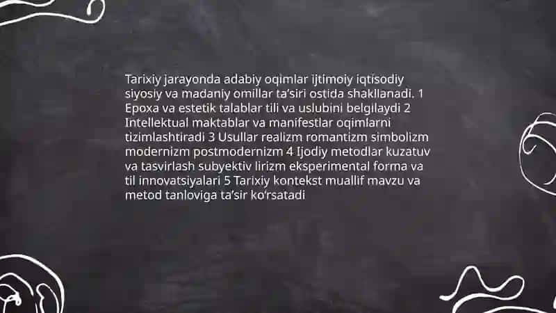 Ijodiy metod va adabiy oqim masalasi 4
