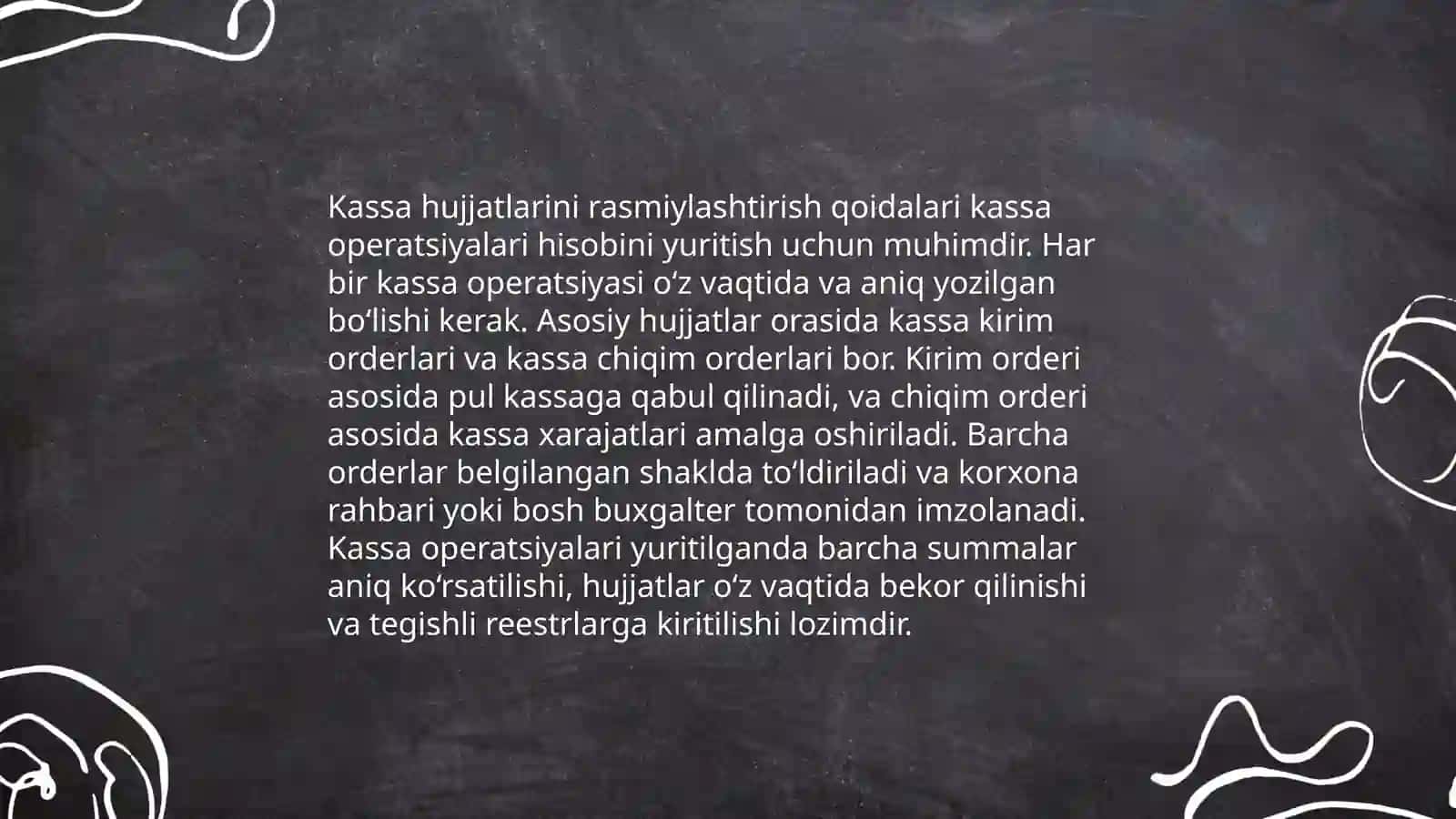 Banklarning kassa operatsiyalari ularni hisobga olish va rasmiylashtirish 4