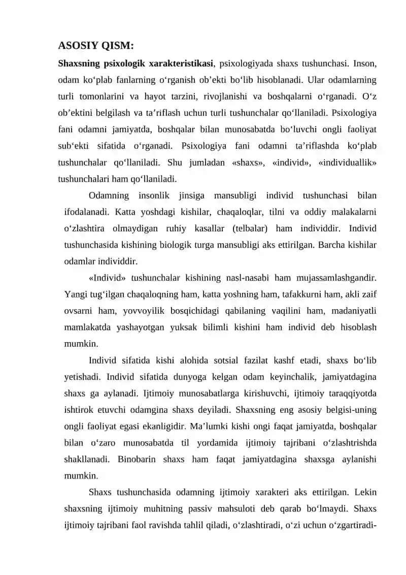 SHAXSNING PSIXOLOGIK TUZILISHI 4