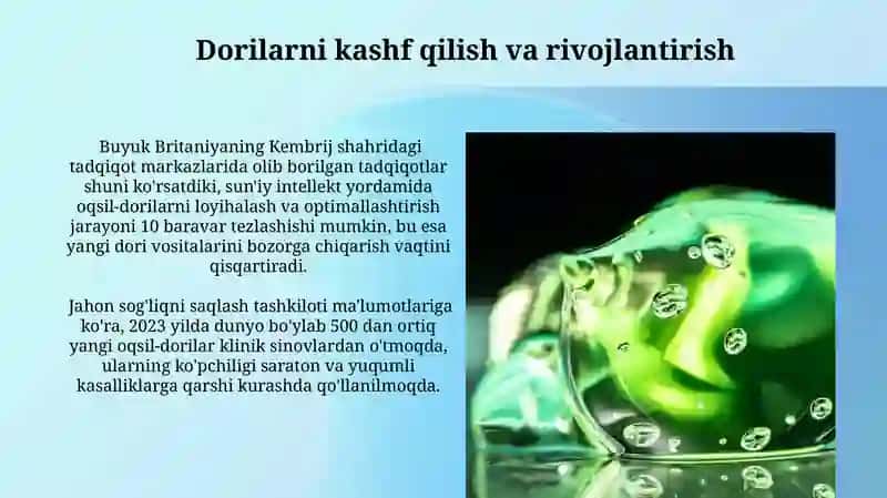 Proteomika fani va uning kelajakdagi istiqbollari 4