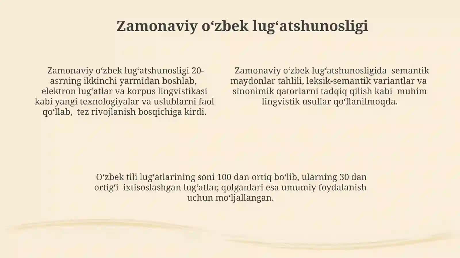 Leksikologiya fanining mohiyati 4