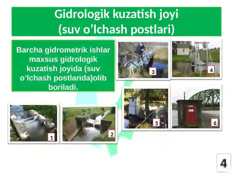 Oddiy va uzatmali suv o’lchash tizimi 4