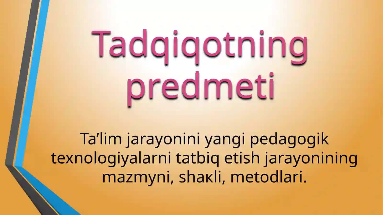 Ta’lim-tarbiya jarayoniga yangi pedagogik  texnologiyalarni tatbiq etish 4