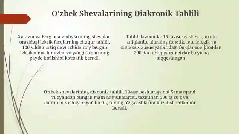 O'zbek milliy shevalar korpusi tuzishning lingvistik asoslari 4
