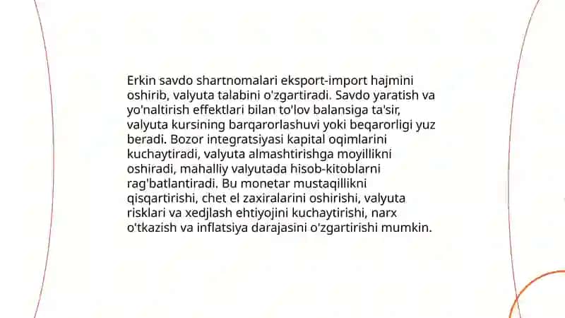 Xalqaro iqtisodiy integratsiya va xalgaro valyuta munosabatlari 4
