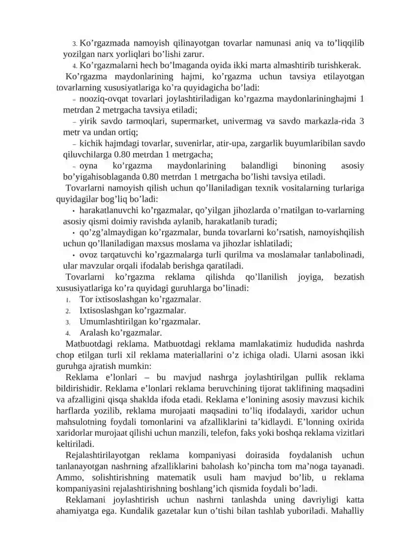 Reklama Faoliyatining Mohiyati 4