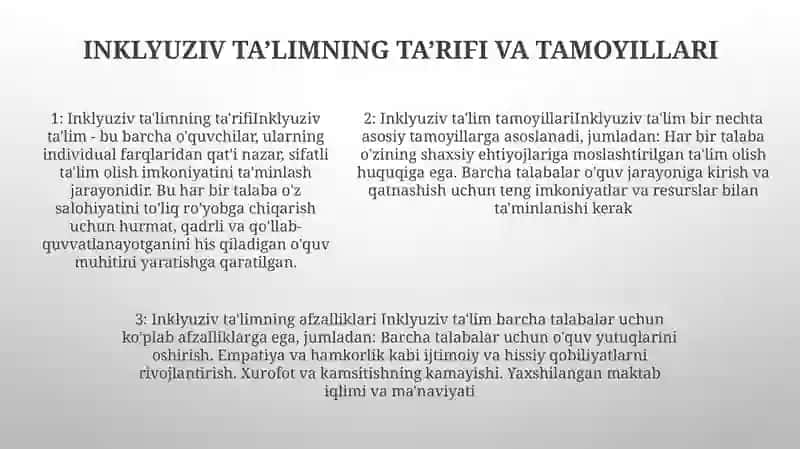 Inklyuziv Ta'lim 4
