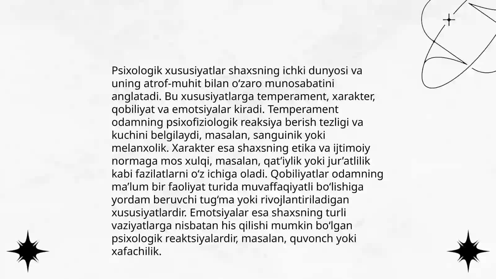 Lazurskiy boʻyicha shaxs klassifikatsiyasi 4