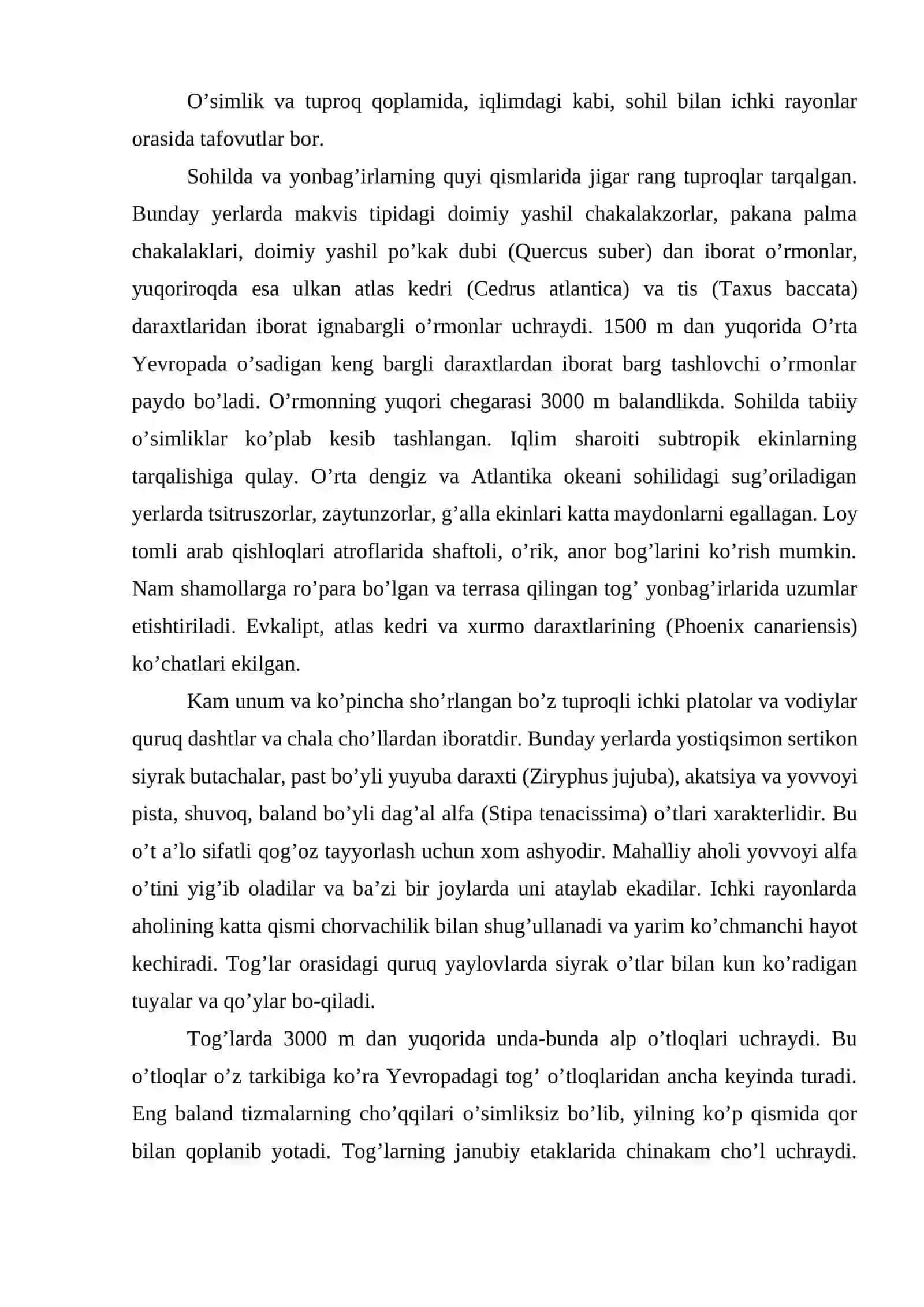 AFRIKA METERIGINING YIRIK RЕGIОNAL TABIIY GЕОGRAFIK O’LKALARI 4