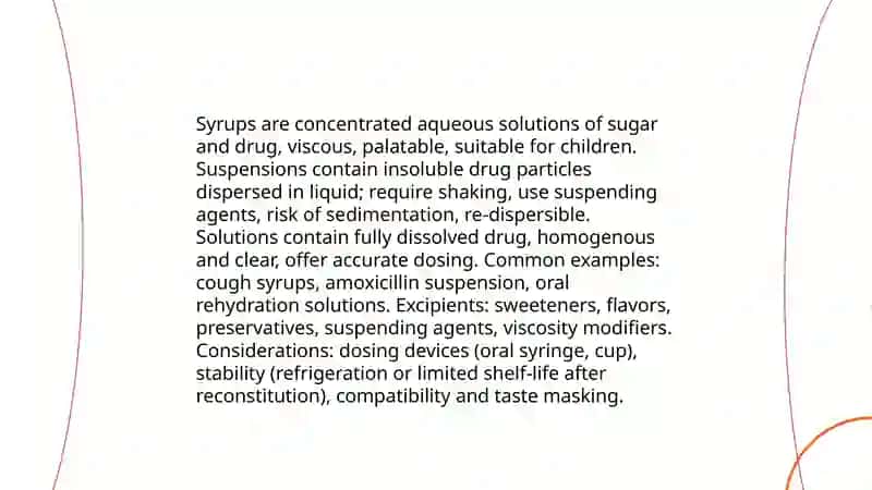 Oral tablets and capsules 4