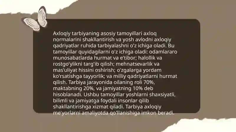 Ma'naviy-Axloqiy Tarbiya Mazmun Mohiyati 4