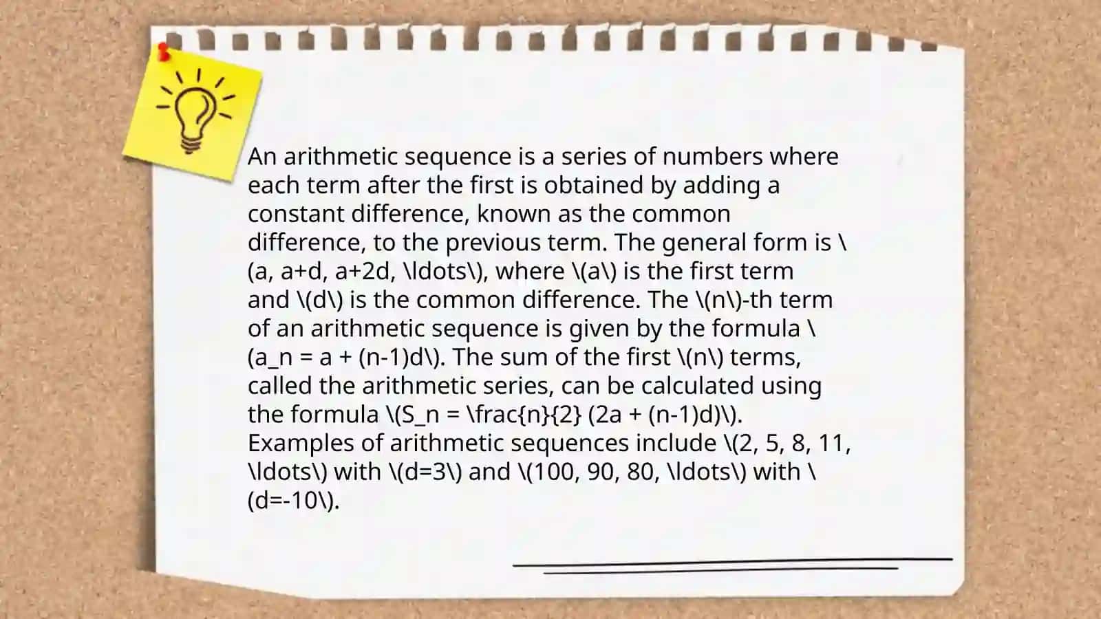 Sequence of lessons 4