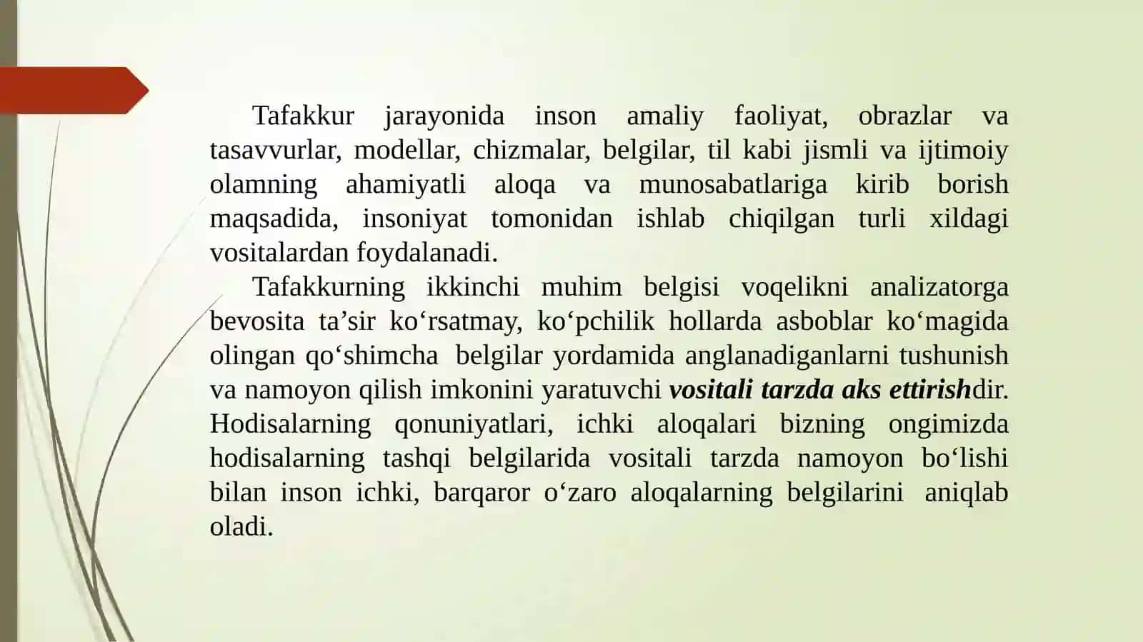 UMUMIY PEDAGOGIKA VA PSIXOLOGIYA FANIDAN ISHLAGAN MUSTAQIL ISHI 4