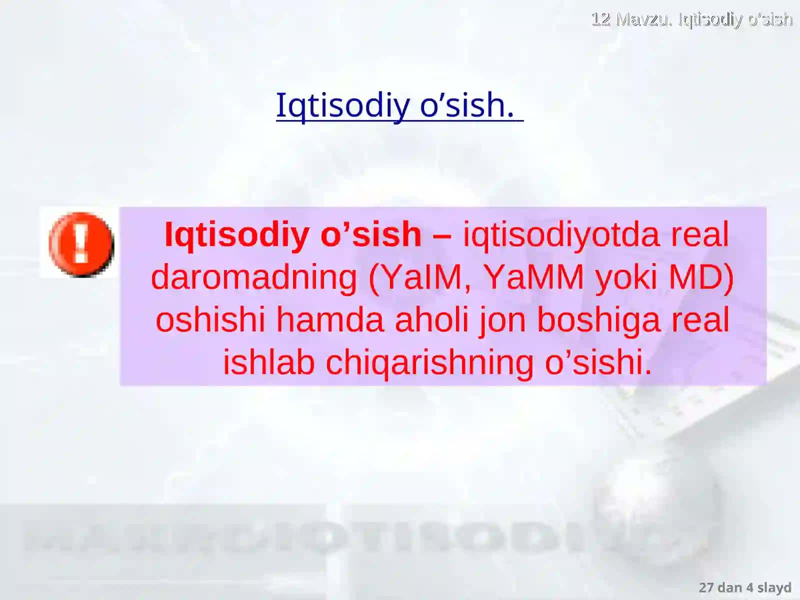 IQTISODIY O‘SISH.INSTITUTLARNING IQTISODIY O‘SISHGA TA‘SIRI BO‘YICHA ILMIY MANBALAR ASOSIDA TAHLILIY 4