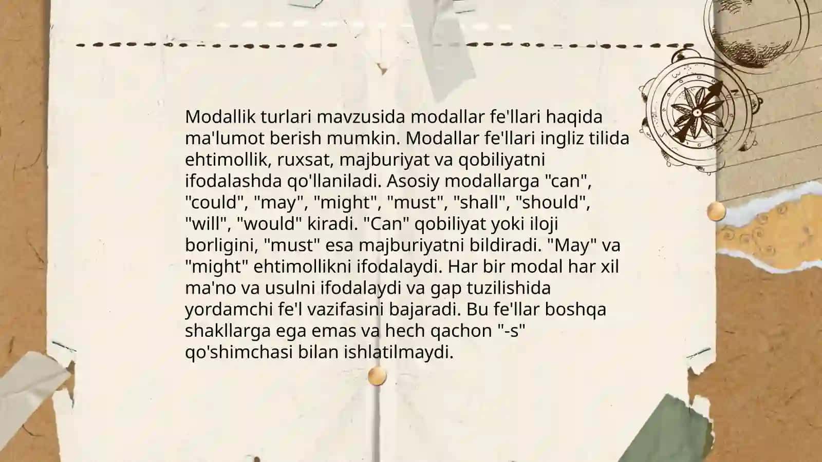 Modallik asoslari 4