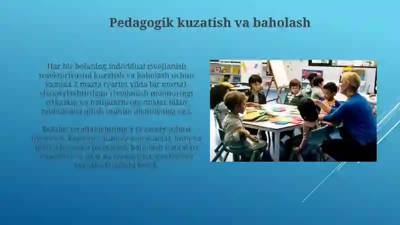 Maktabgacha ta'lim tashkilotida ta'lim-tarbiyaviy faoliyatni to'g'ri tashkil etish 4