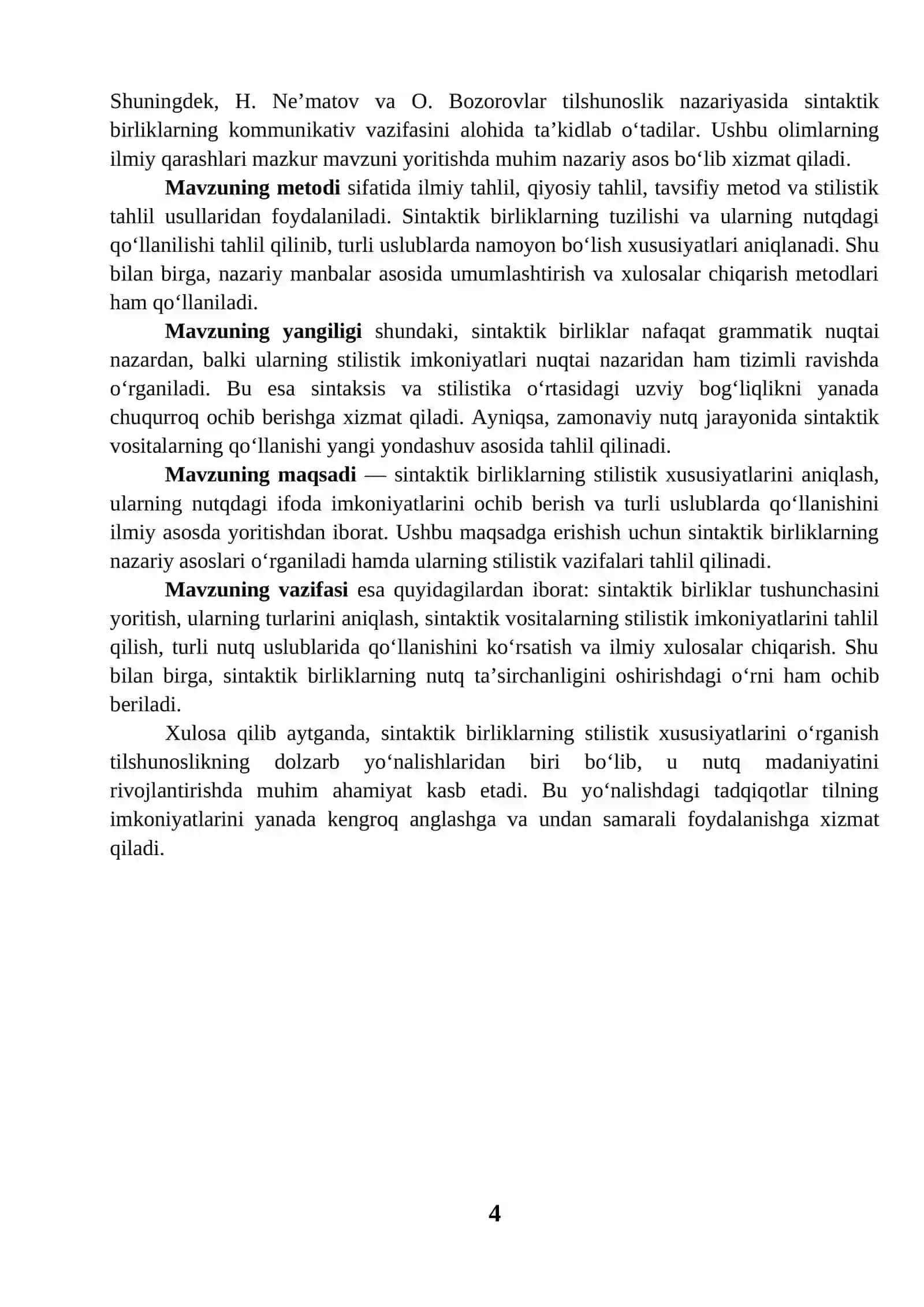 SINTAKTIK BIRLIKLARNING STILISTIK XUSUSIYATLARI 4