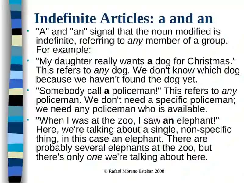 Using Articles 4