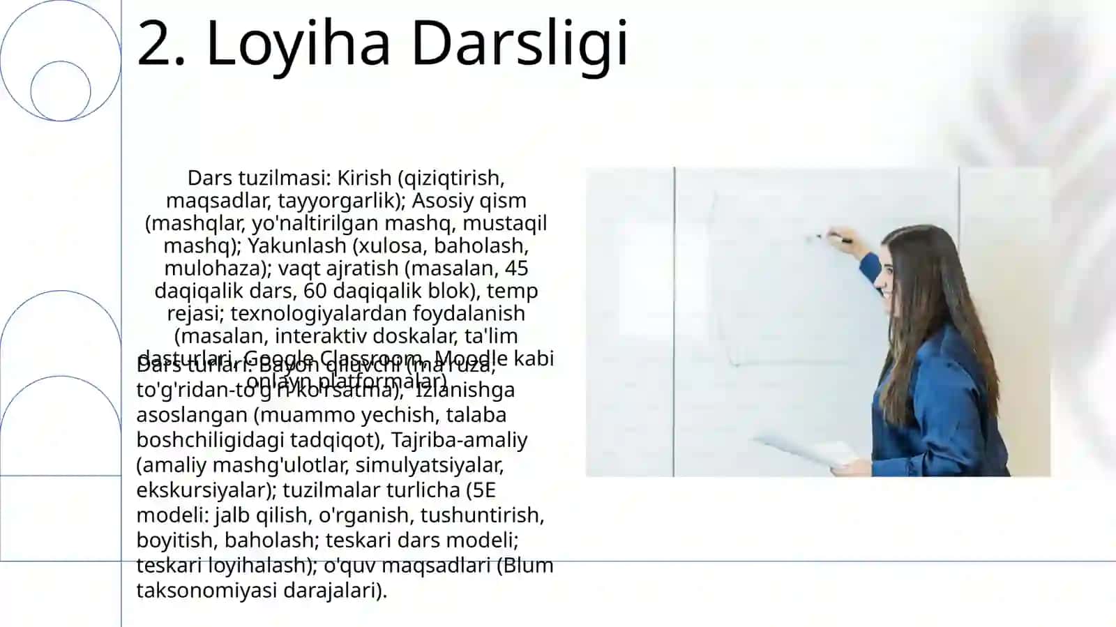 Darsning turlari va tuzilish 4