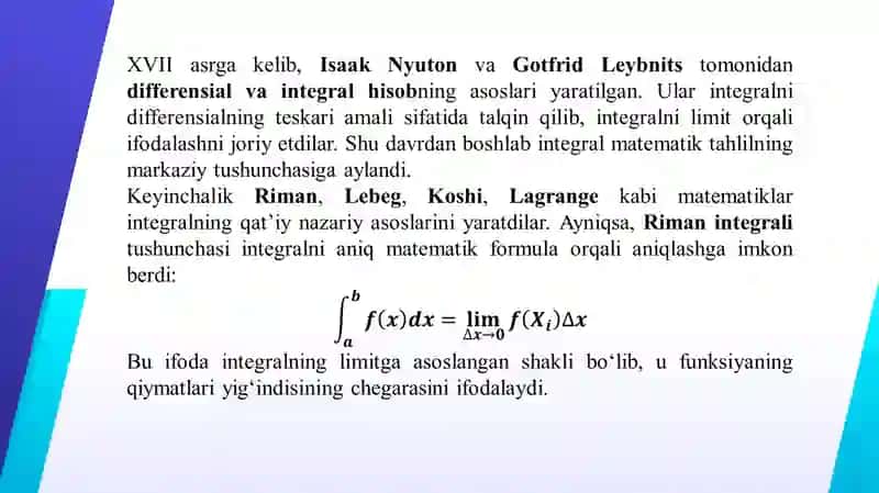 Karrali integrallar 4