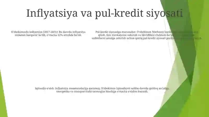 2017-2021 Yillarda OʻZbekistonning Iqtisodiy Taraqiyoti Nomozboyev_017 4