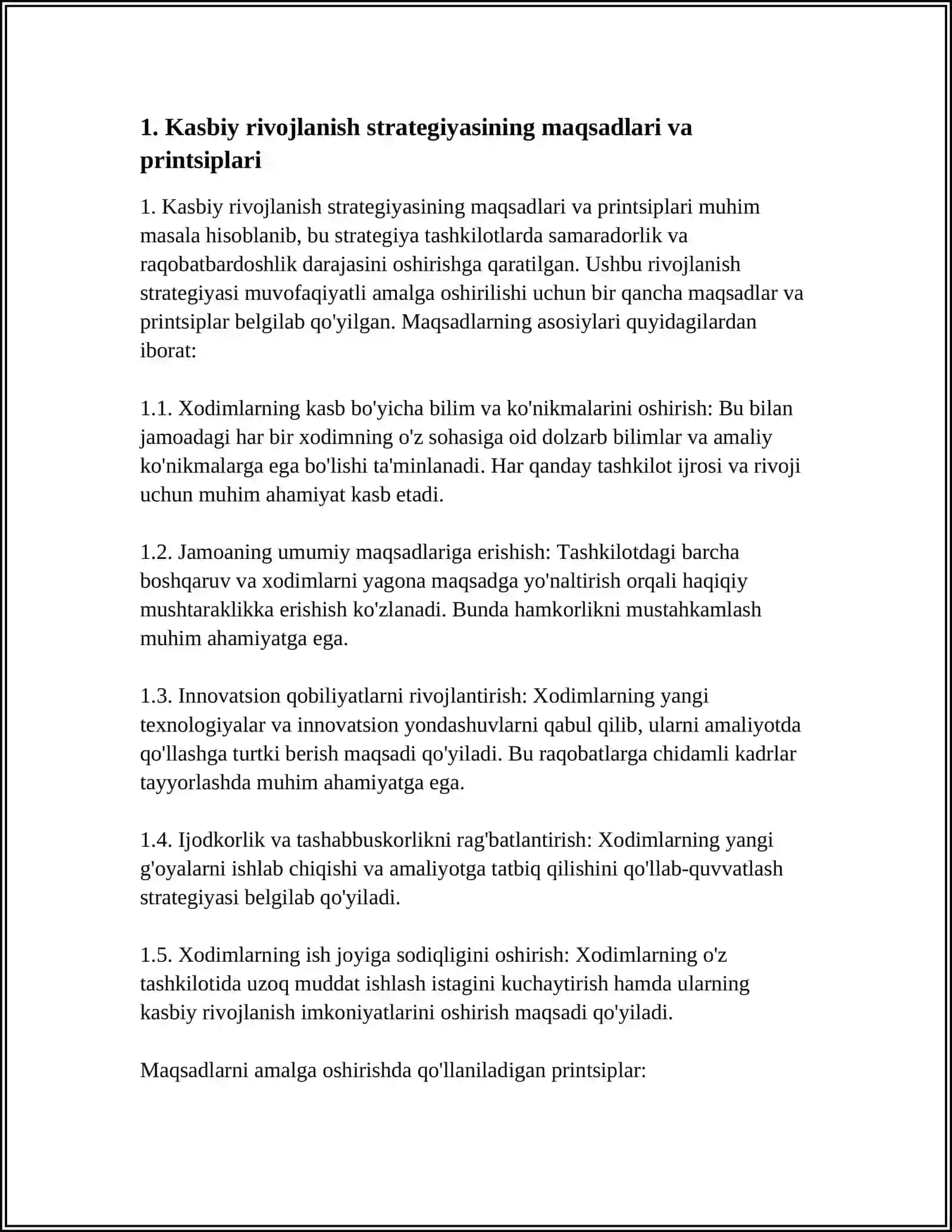 JAMOANI KASBIY RIVOJLANISHGA YOʻNALTIRISH STRATEGIYASI 4