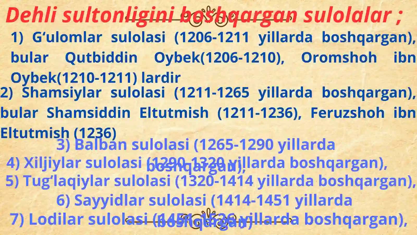 XI XV asrlarda Hindiston 4