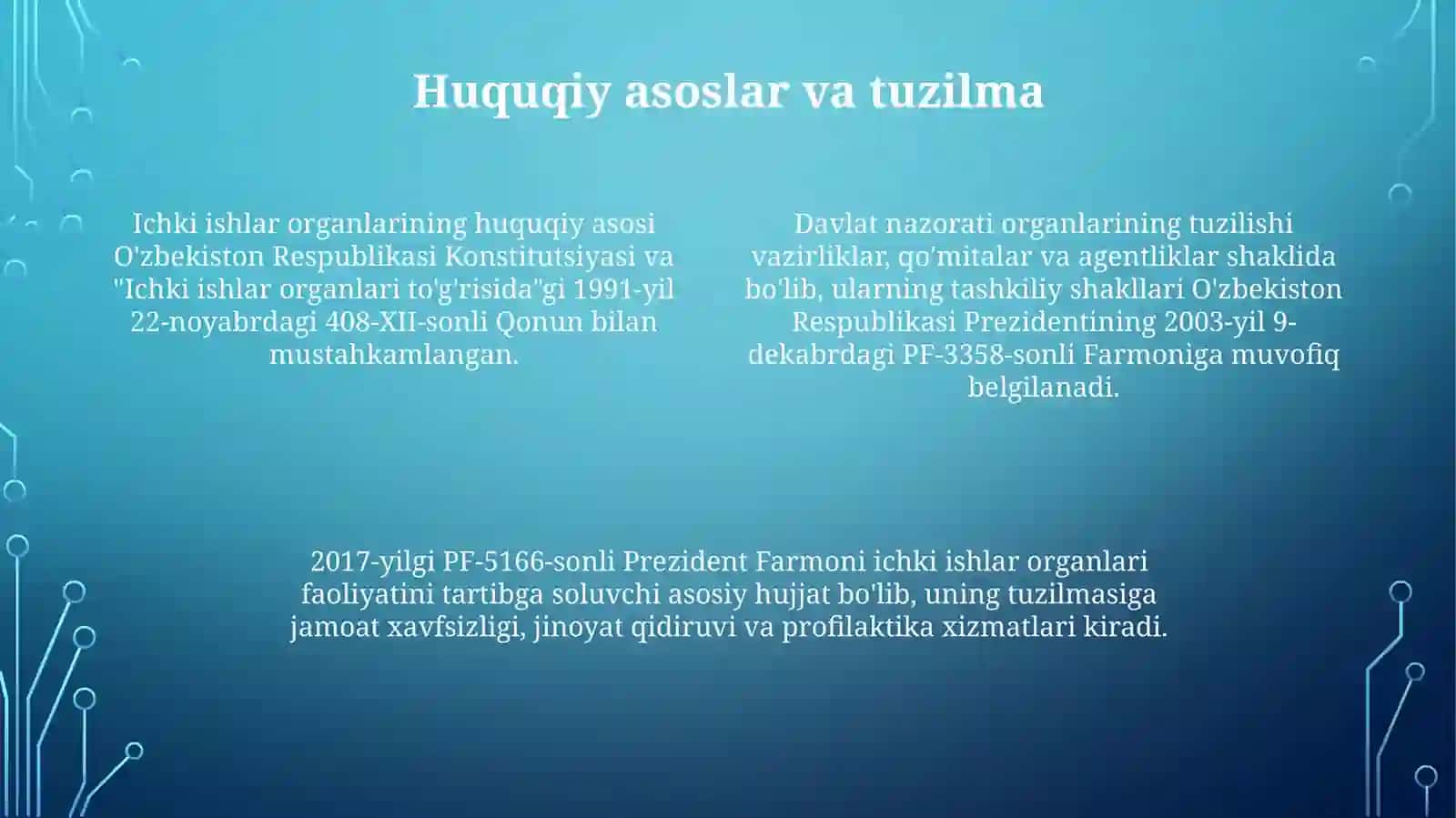 Ichki ishlar organlari va davlat nazorati organlari 4