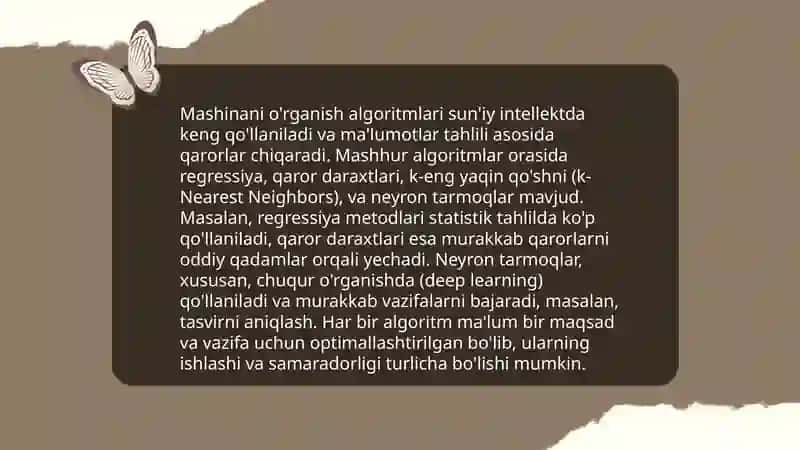Suniy intelekt asosida dasturiy yechimlar 4