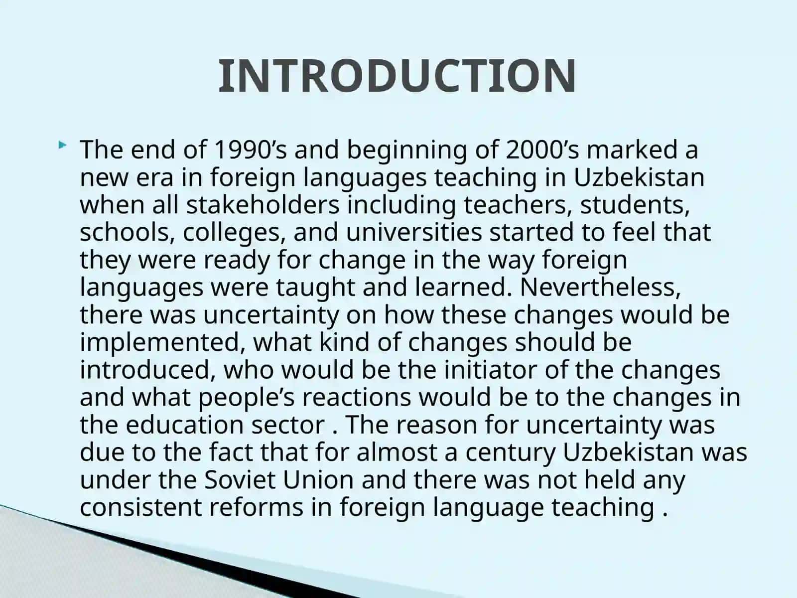 BENEFITS OF TEACHING ENGLISH 4
