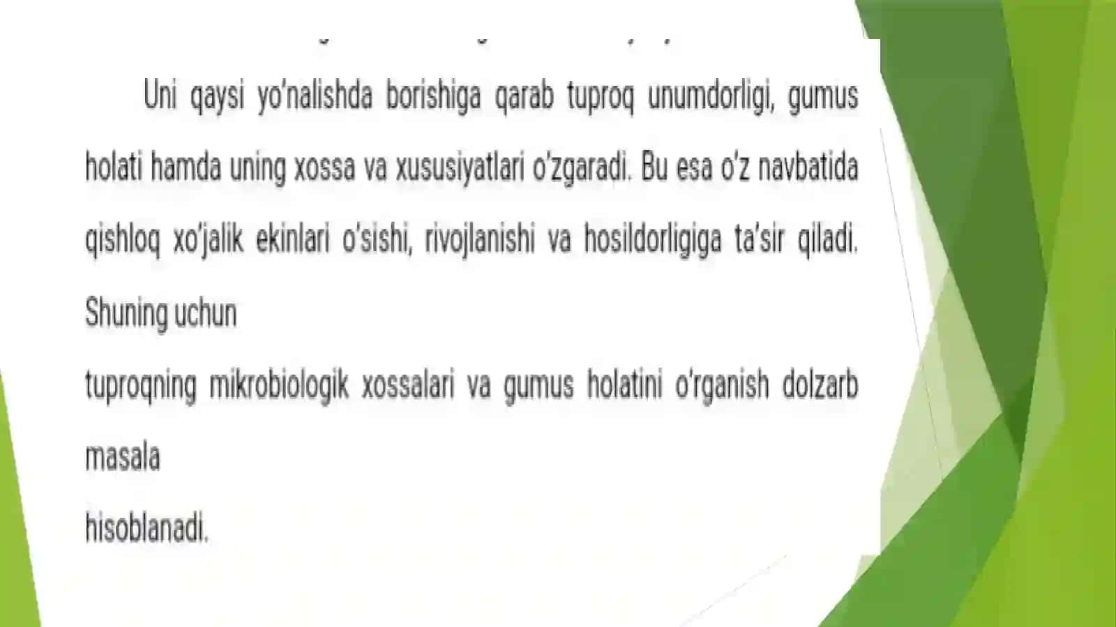 Biologiya agrokimyo va agrotuproqshunoslik Agrokimyo fani Tuproqning buferligi 4