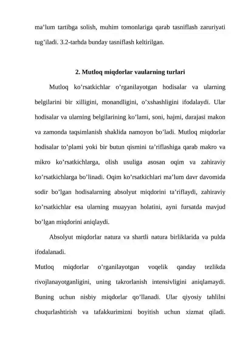 Statistik ko’rsatkichlar 4