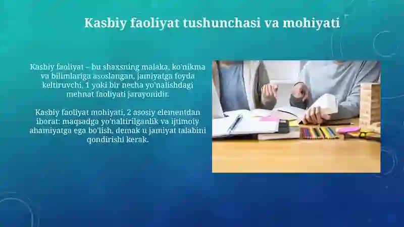 Pedagogning kasbiy faoliyati amalga oshirilishini ta’minlash 4
