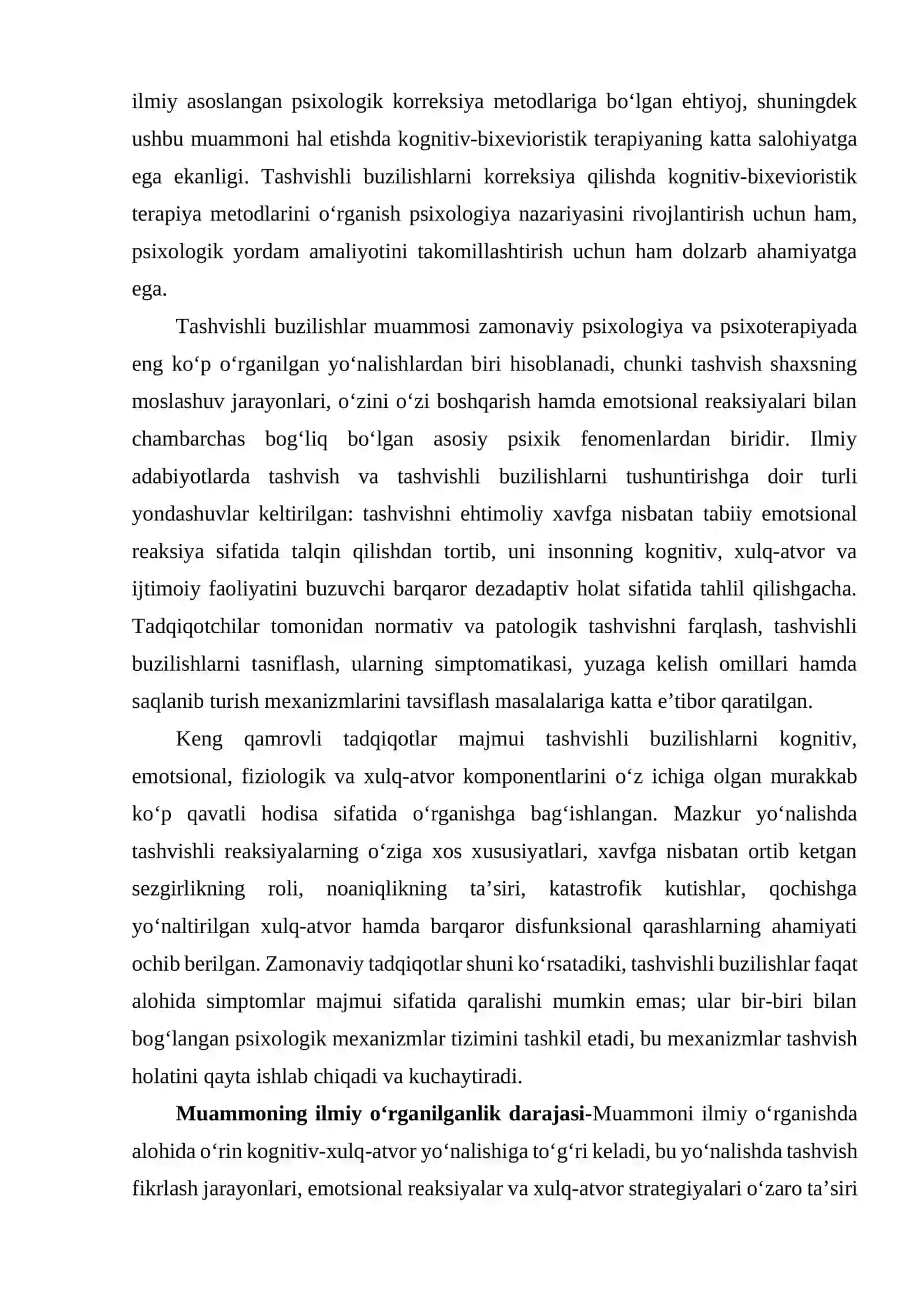TASHVISHLI BUZILISHLARNI KORREKSIYA QILISHDA KOGNITIV-BIXEVIORISTIK TERAPIYA METODLARI.docx 4