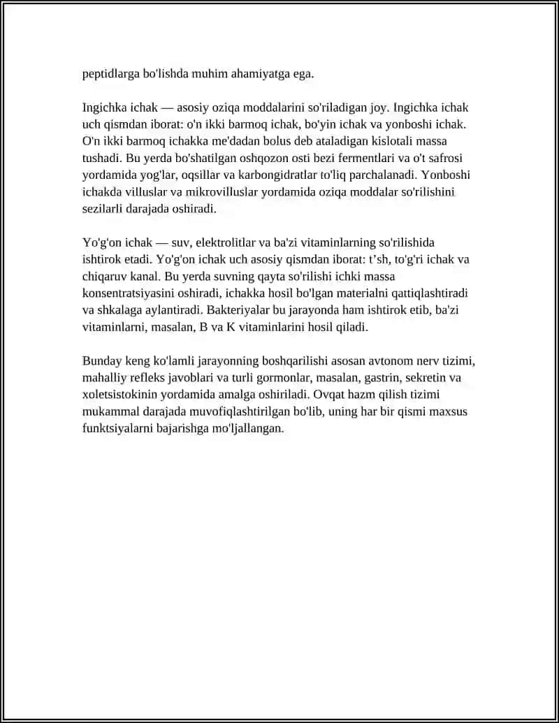 OVQAT HAZM QILISH SISTEMASI 4