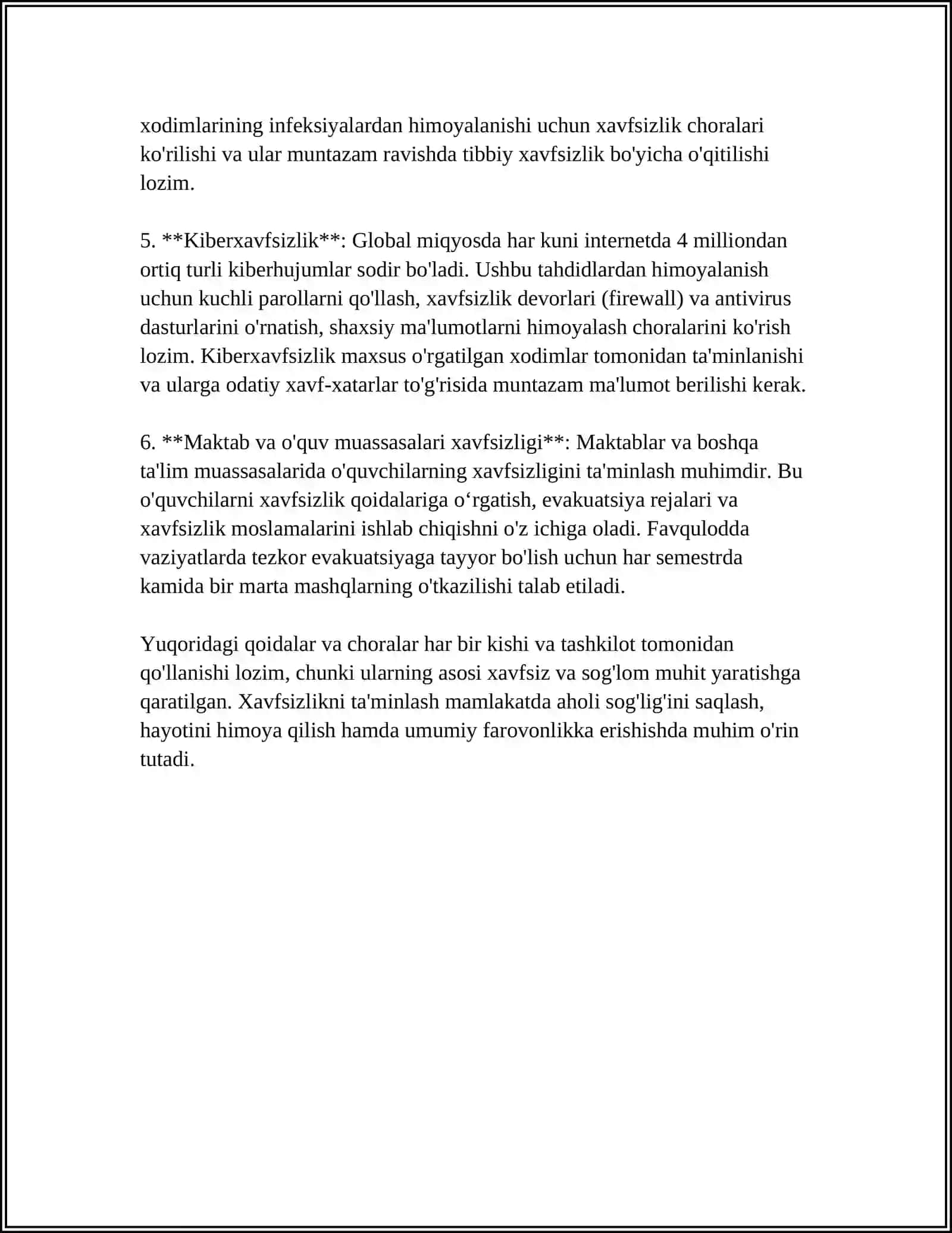FABRIKA VA ZAVODLARGA ISHGA KIRISH VAQTIDA XAVFSIZLIK TALABLARI 4