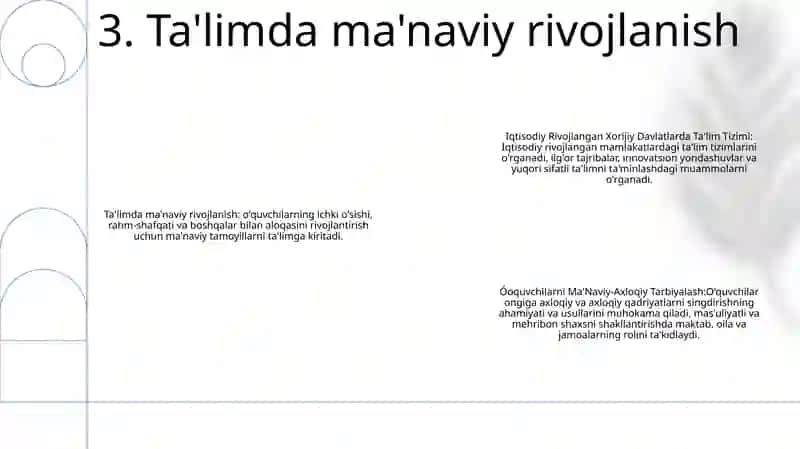 Iqtisodiy Rivojlangan Xorijiy Davlatlarda Ta'Lim Tizimi 4