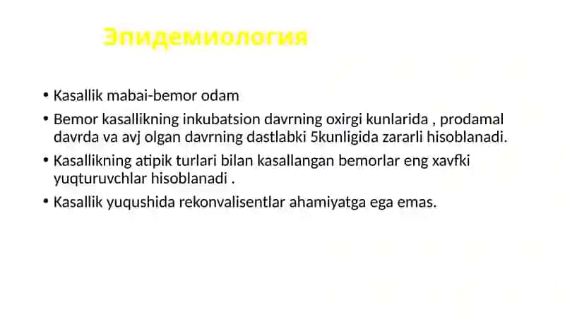 Yiringli parotit, o`tkir yiringli mastit 4