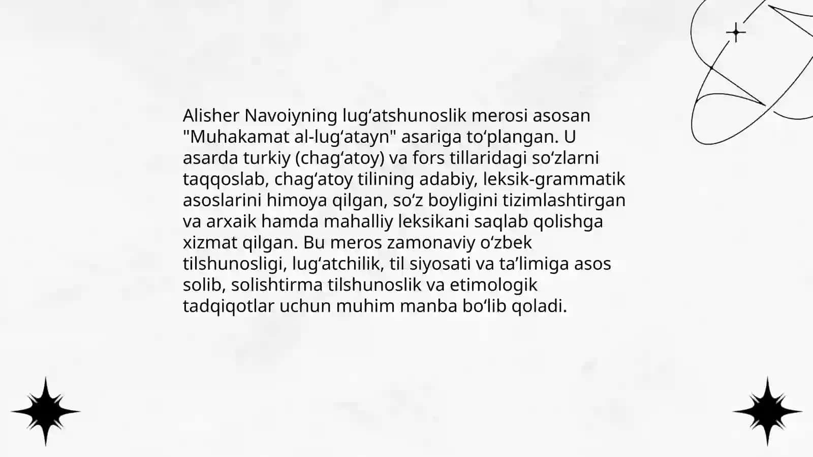 Navoiyning ilmiy asarlari 4