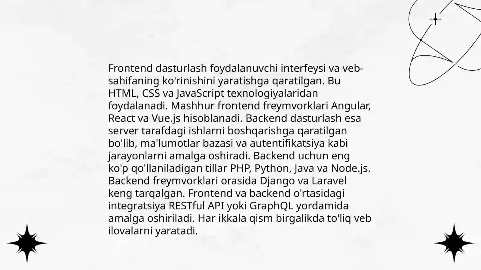 Web dasturlashga asoslangan amaliy tizimlar 4