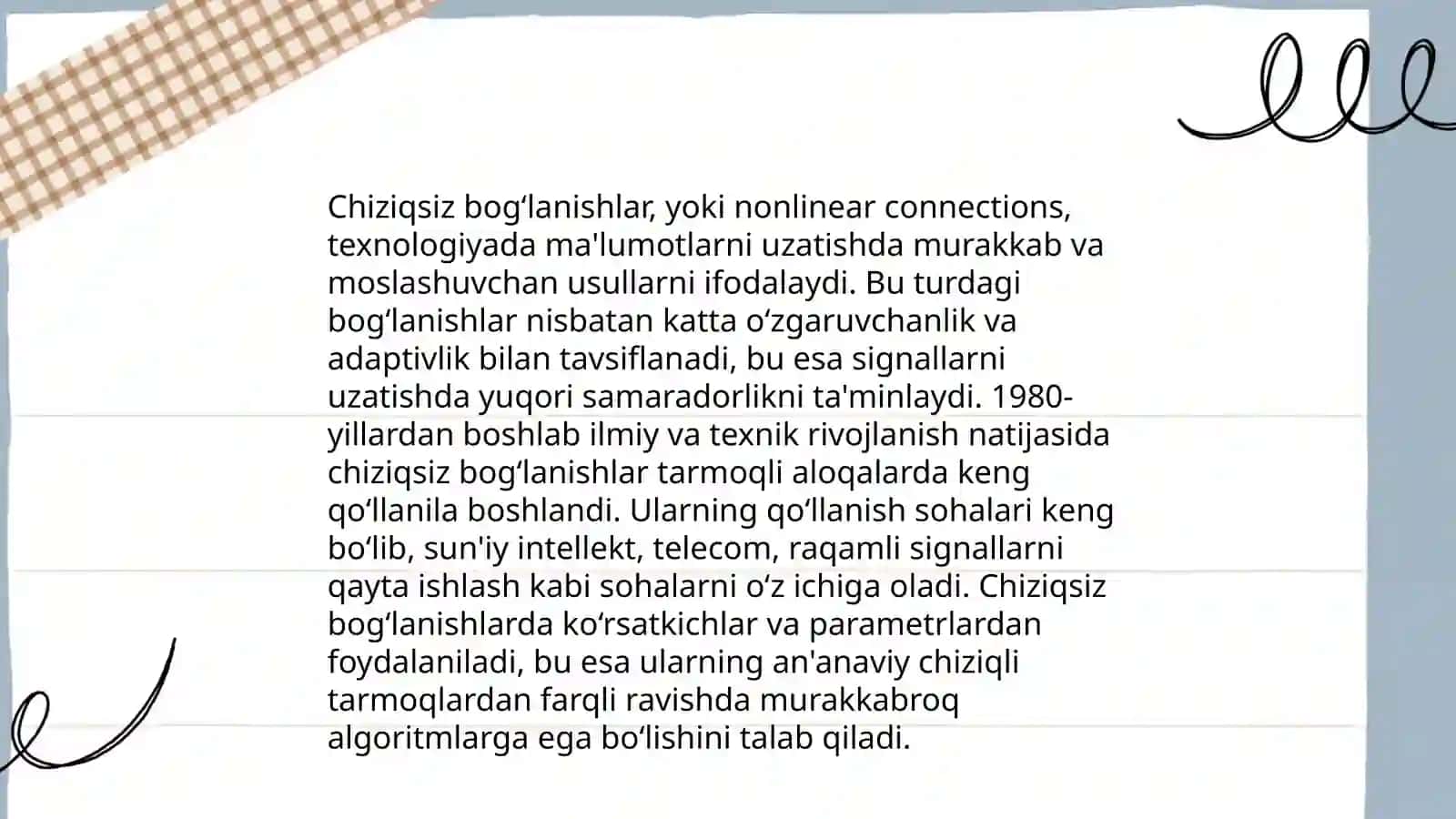 Miqdorlar orasidagi bog‘lanish turlari va ularga oid misollar 4