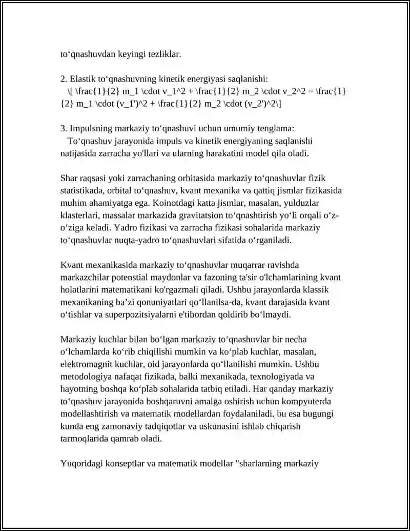 SHARLARNING MARKAZIY TOʻQNASHUVI 4